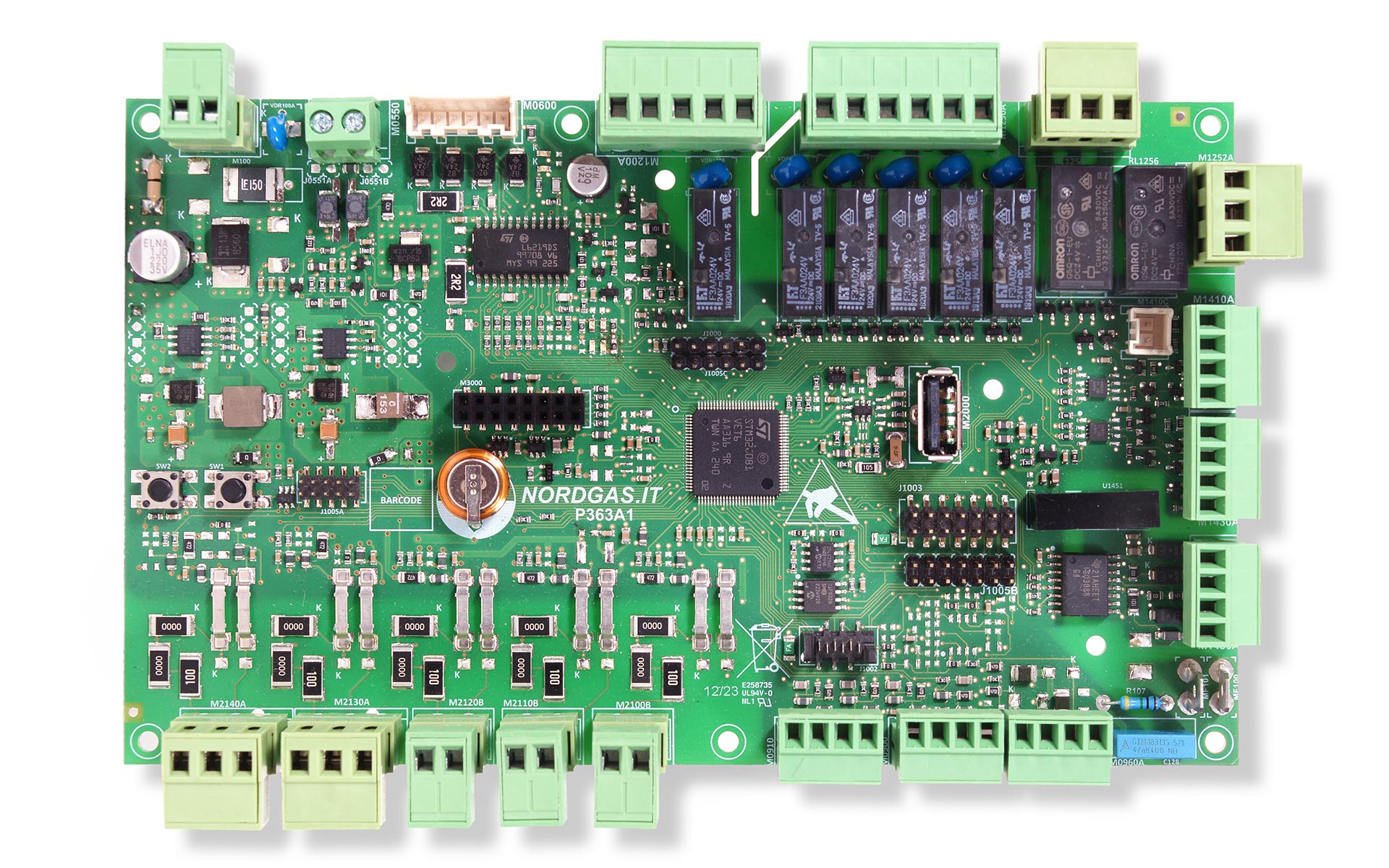 HM30 è un nuovo prodotto Nordgas sviluppato grazie al know-how in progettazione e produzione di schede elettroniche